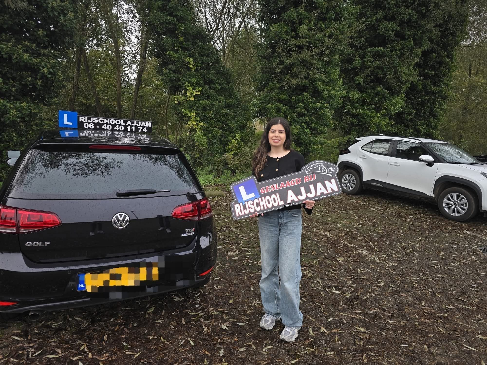 Geslaagd bij Rijschool Ajjan