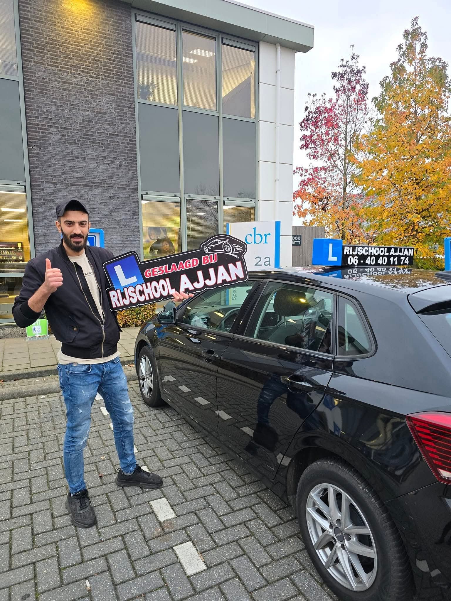 Geslaagd bij Rijschool Ajjan