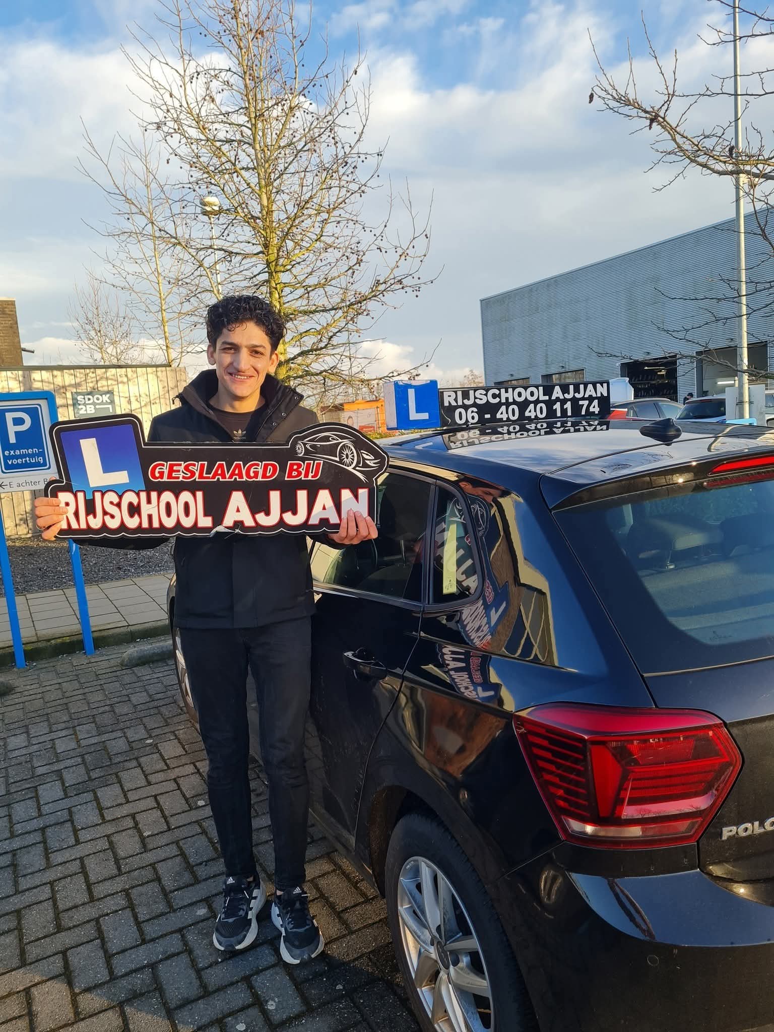 Geslaagd bij Rijschool Ajjan