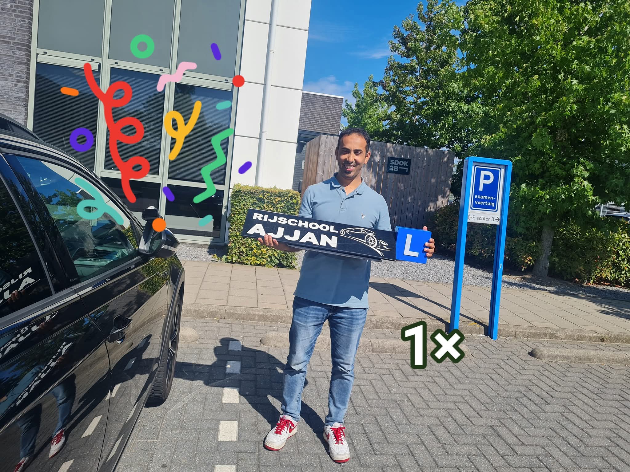 Geslaagd bij Rijschool Ajjan