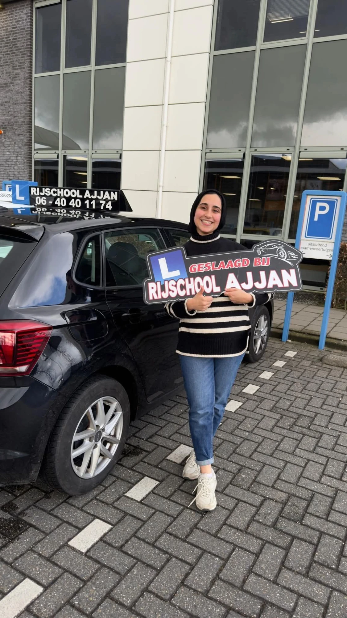 Geslaagd bij Rijschool Ajjan