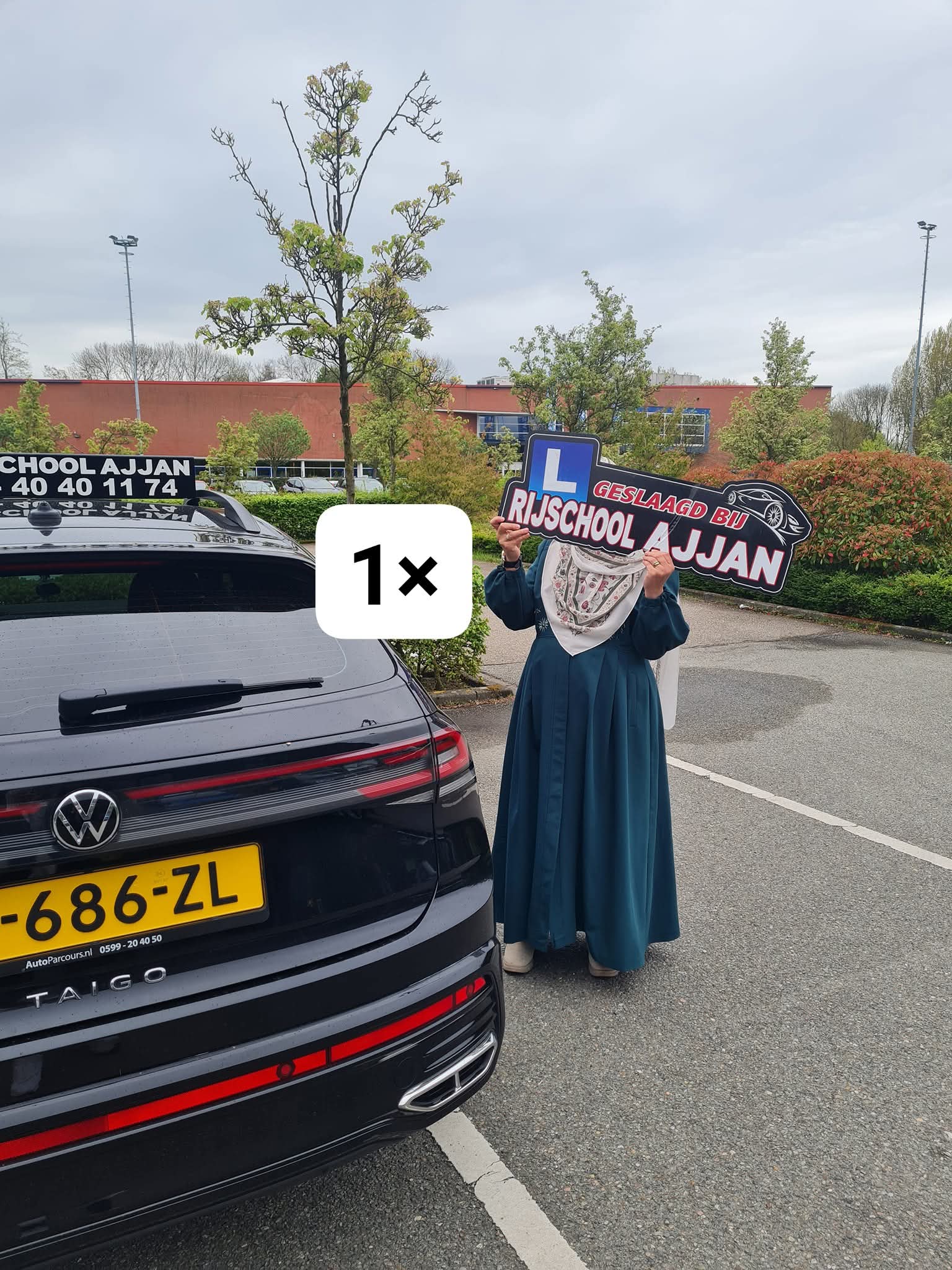 Geslaagd bij Rijschool Ajjan