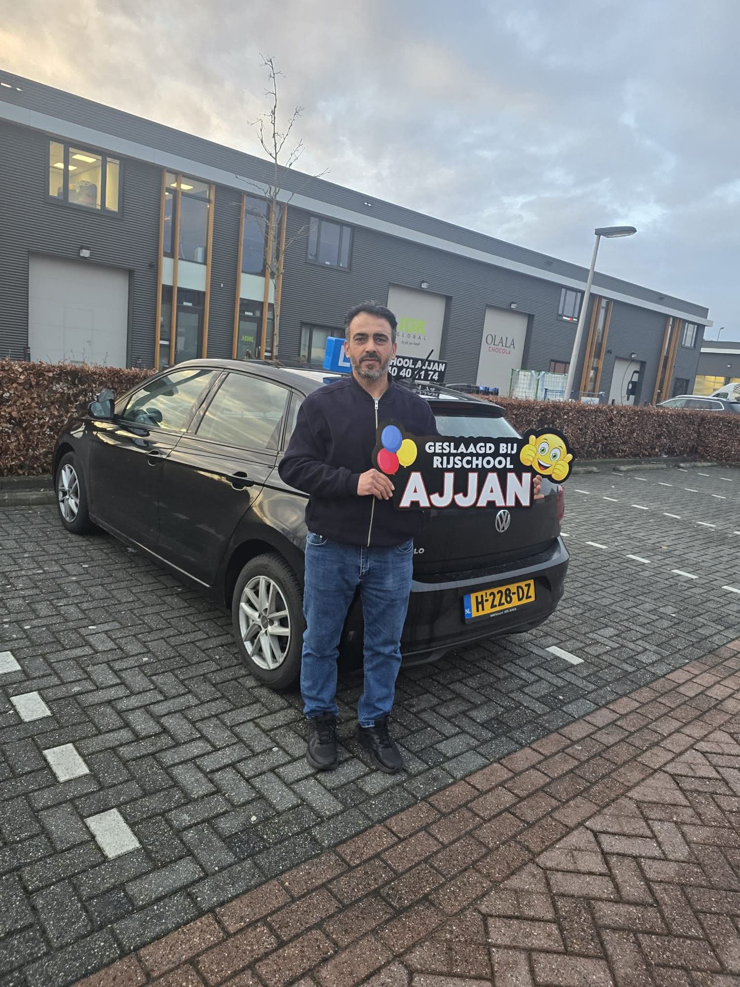 Geslaagd bij Rijschool Ajjan