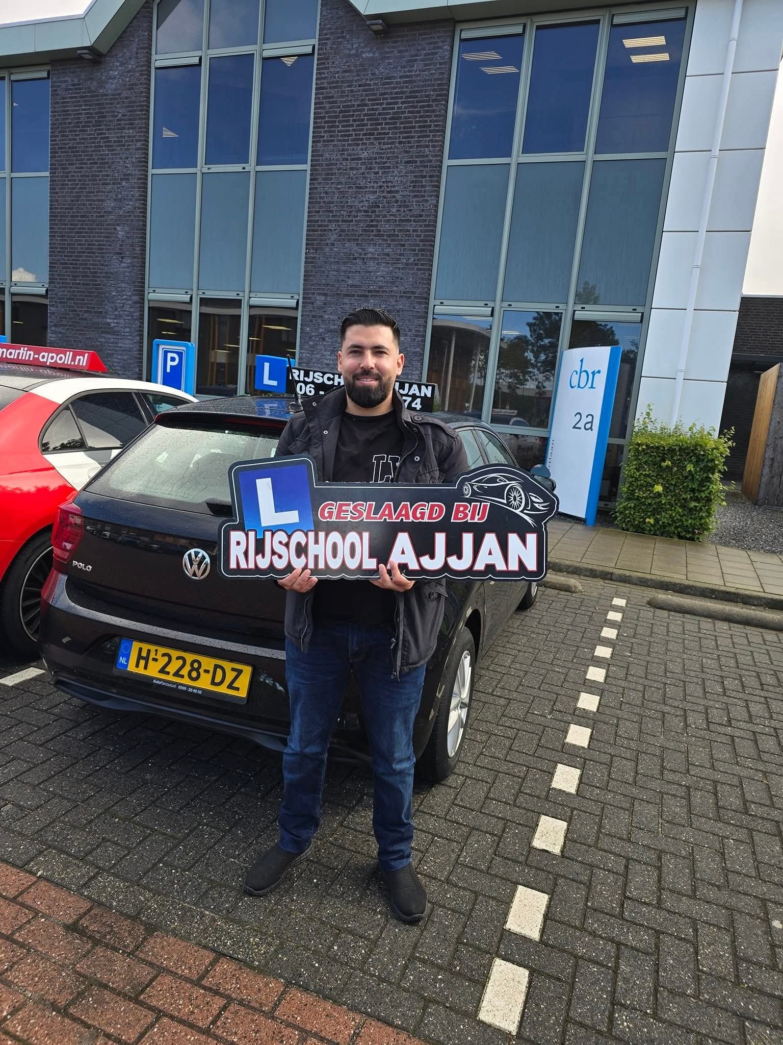 Geslaagd bij Rijschool Ajjan