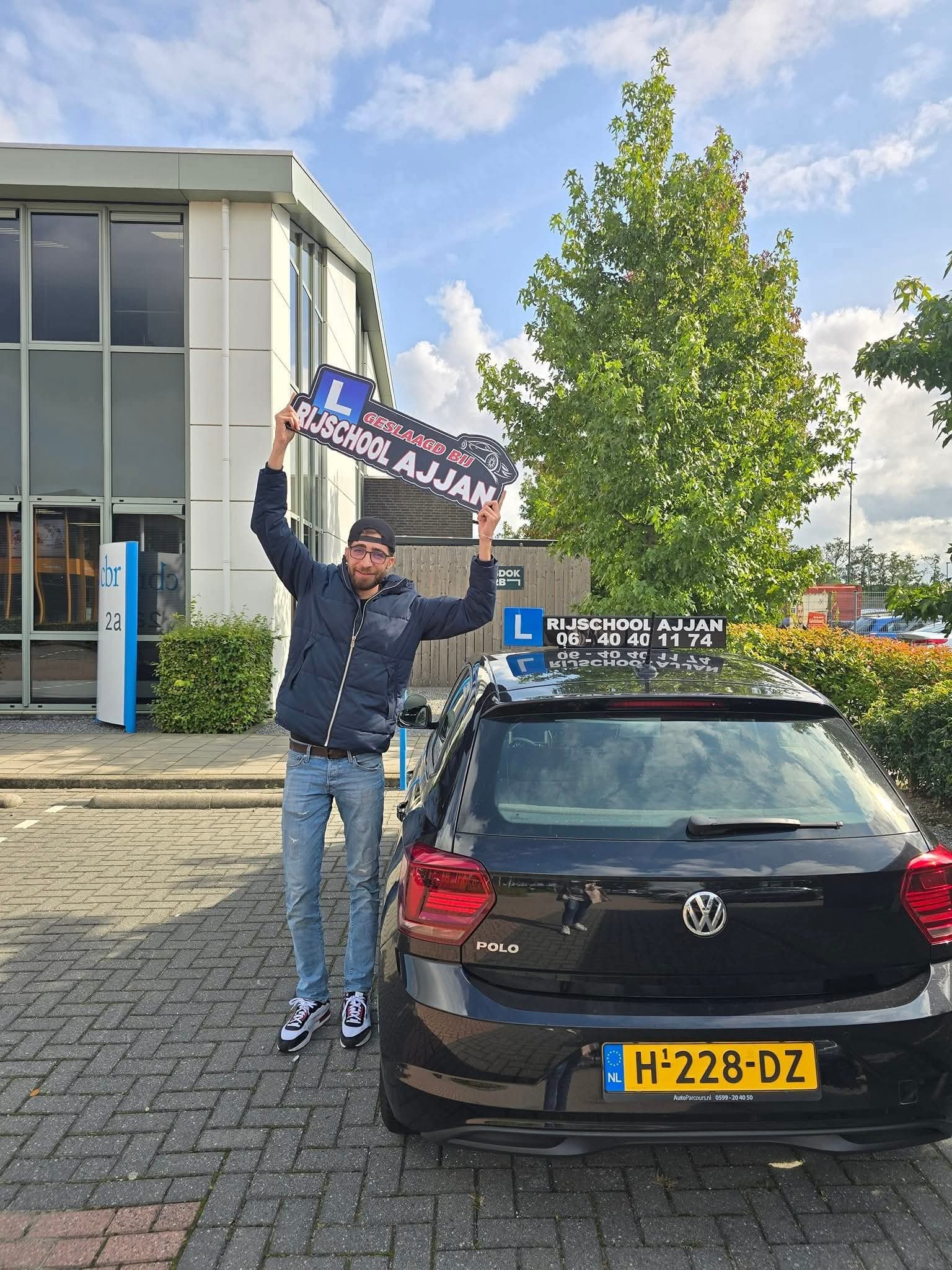 Geslaagd bij Rijschool Ajjan